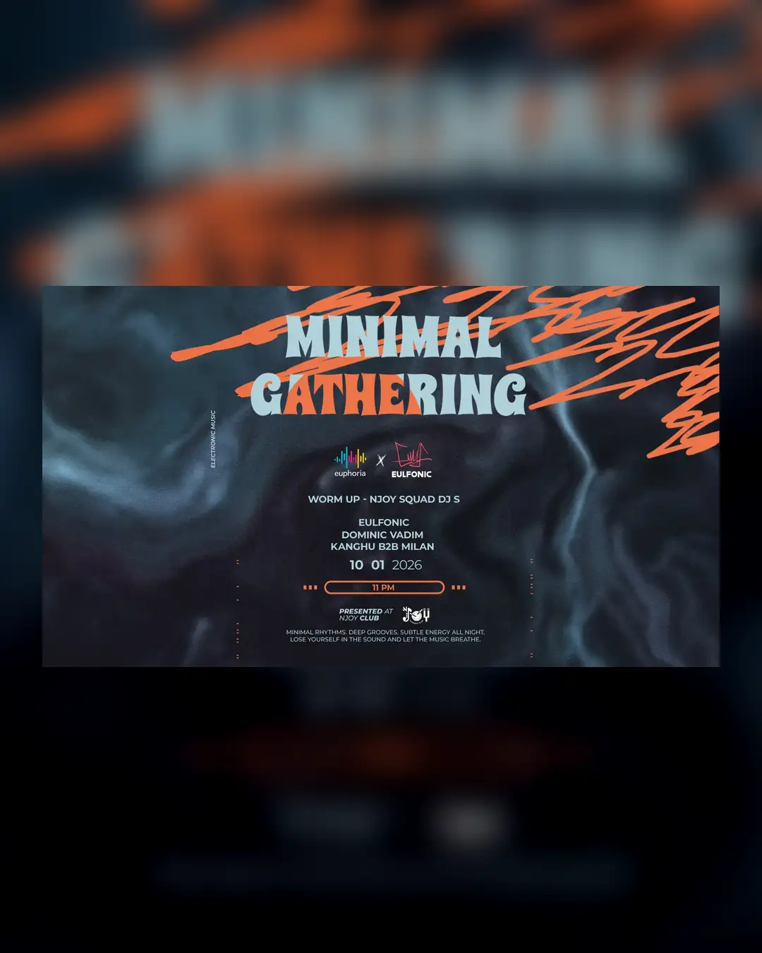 Minimal Gathering event artwork