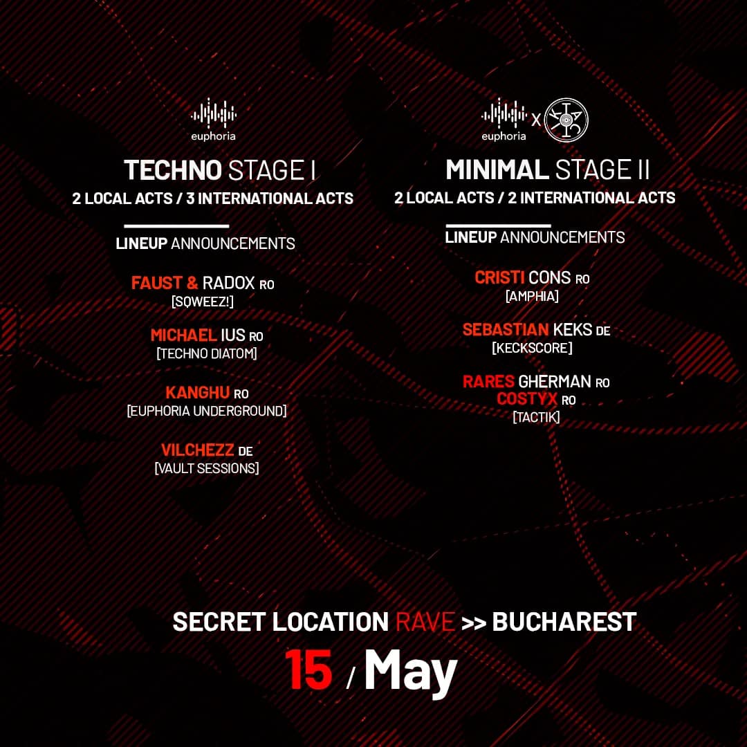 Secret Location Rave #6 - 2 Stages event poster
