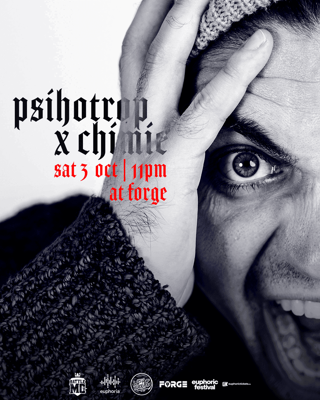 PSIHOTROP / CHIMIE × PSIHOTROP festival poster