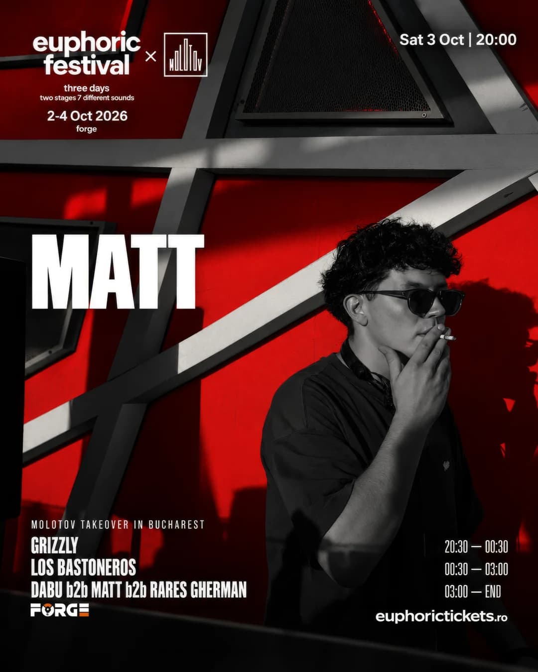 Matt / Molotov Takeover festival poster
