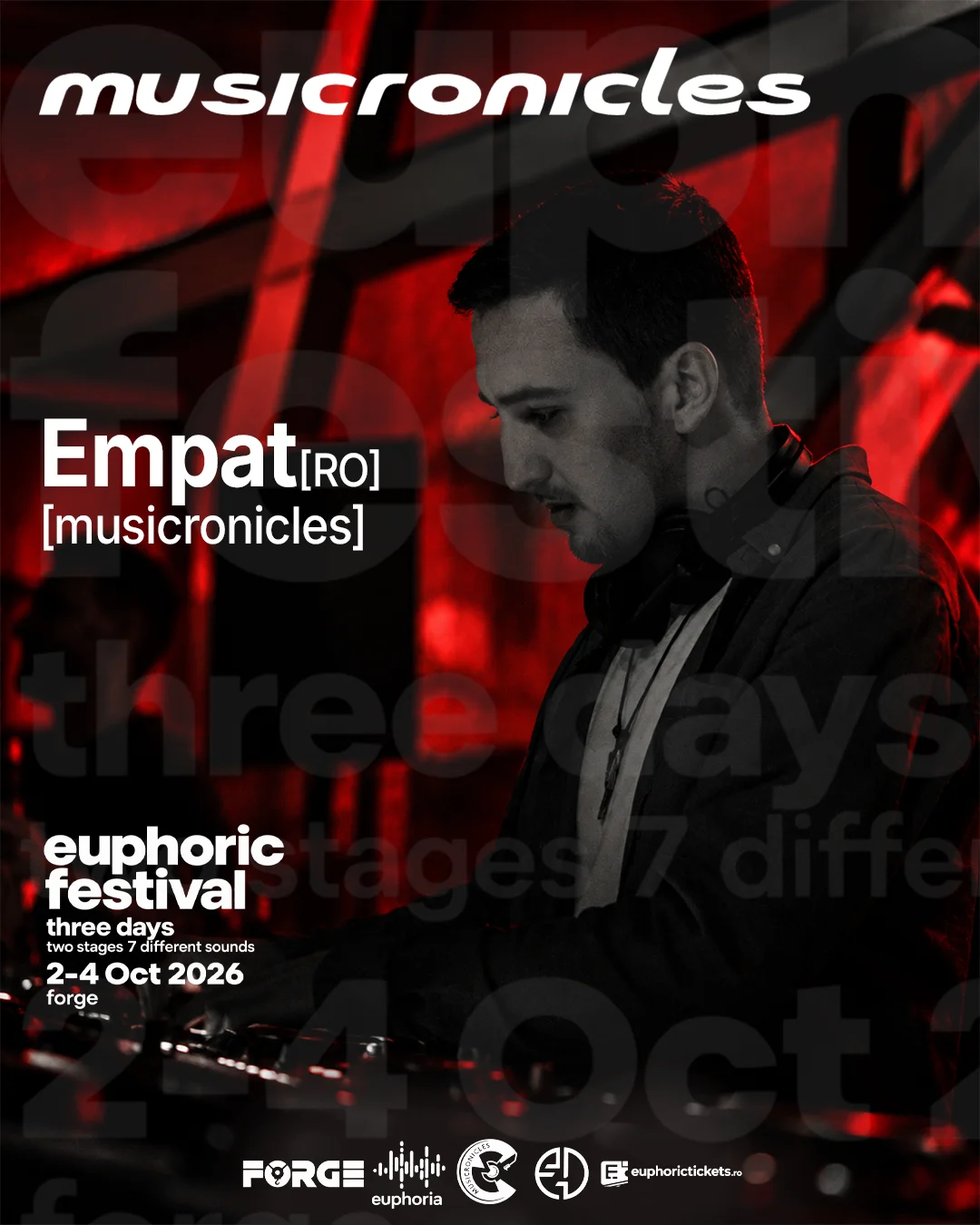 Empat / musicronicles festival poster