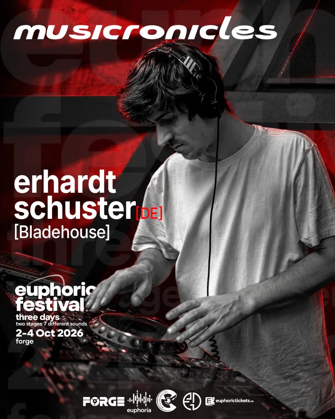 Erhardt Schuster / musicronicles festival poster