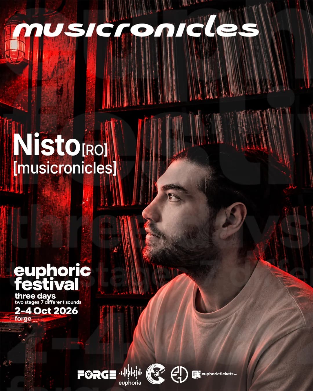 Nisto / musicronicles festival poster