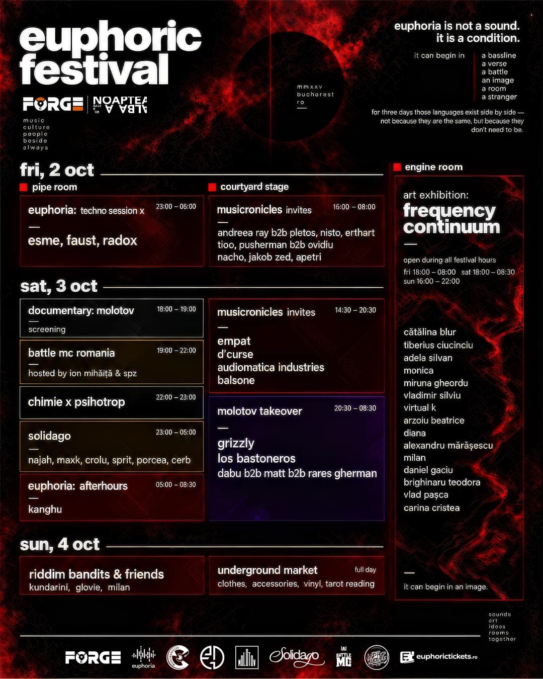 Euphoric Festival event artwork