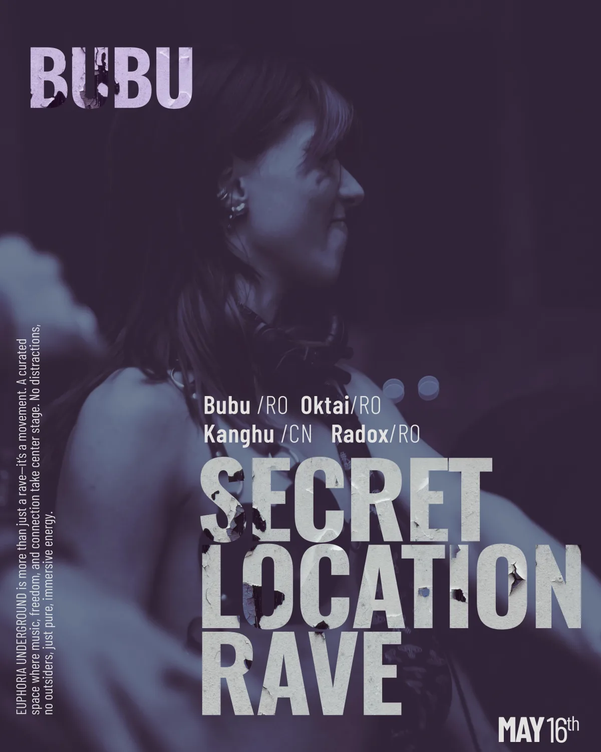 Secret Location Rave #4 poster for Bbubu